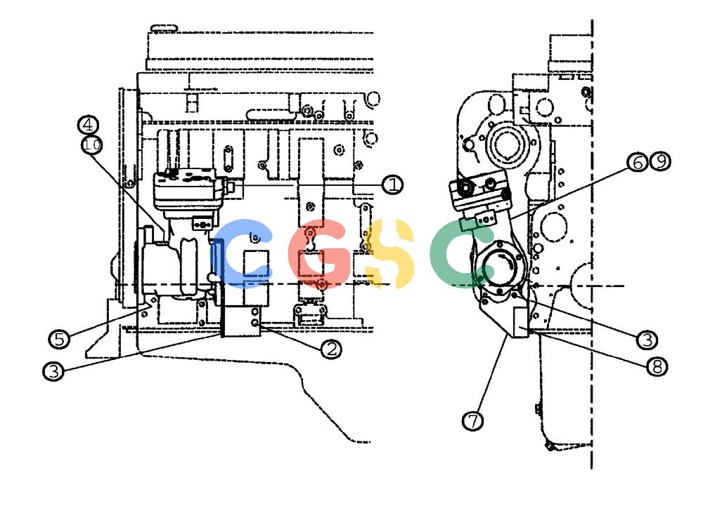 凯斯零件查询(FLX3300B) - FLOATER - 2002 (9/02-10/03) (02-006) - AIR COMPRESSOR Case Agriculture