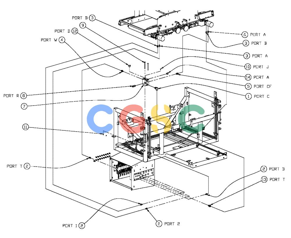 凯斯零件查询(438) - FLEX-AIR APPLICATOR - 2003 (3/03-10/03) (01-011) - CONVEYORS HYDRAULIC GROUP Case Agriculture