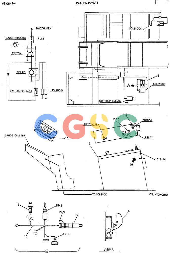 神钢零件查询(MD180LC) - EXCAVATOR ASN YG0647 (1/80-12/06) (05-014) - WIRING ASSY, ELEC Kobelco