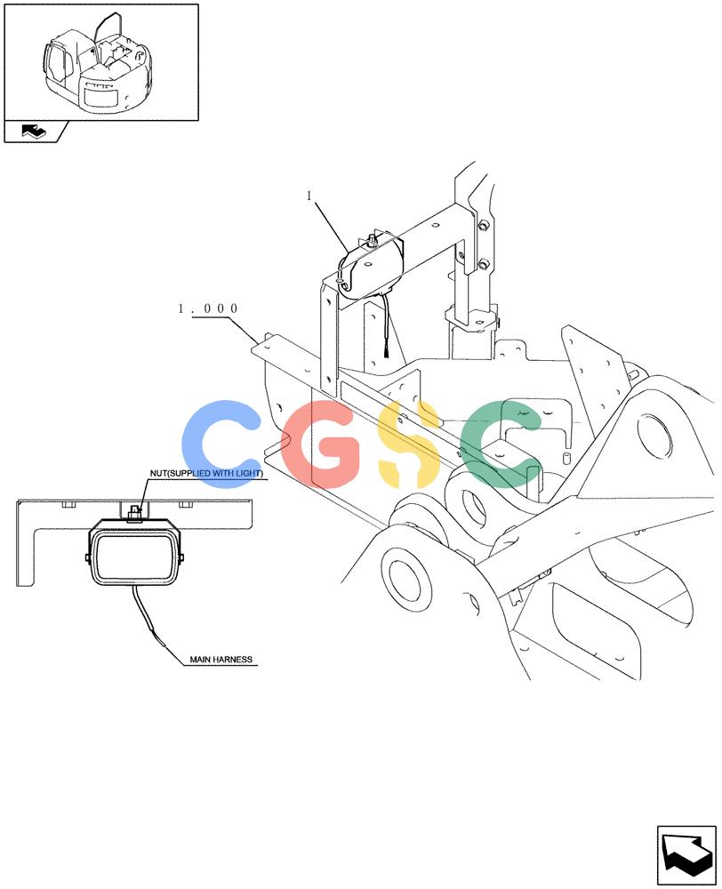 纽荷兰零件查询(E235BSR) - CRAWLER EXCAVATOR (5/07-) (1.220[09]) - ELECTRIC SYSTEM New Holland Constructuion