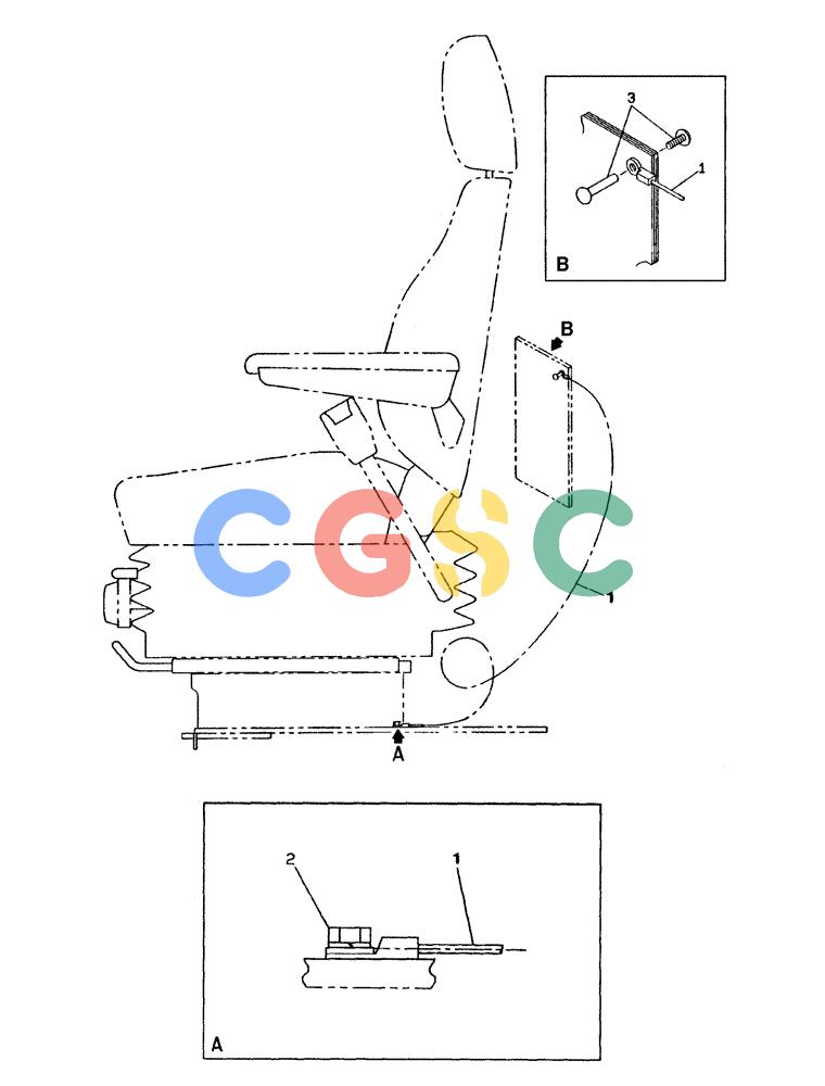纽荷兰零件查询(E805) - CRAWLER EXCAVATOR (1/05-) (09-055-01[01]) - ACCESSORIES - OPERATORS COMPARTMENT New Holland Constructuion