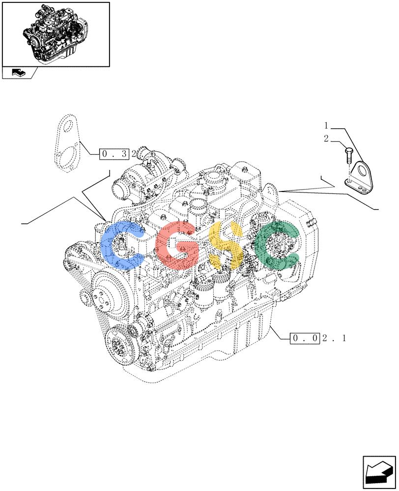 神钢零件查询(F4GE9684R J600) - ENGINE - 504115847 - 84459738 (1/08-12/12) (0.45.0) - HOOKS - ENGINE (504035165) Kobelco