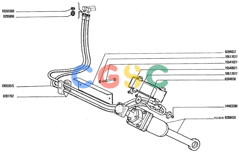 纽荷兰零件查询(FD20) - CRAWLER DOZER (E3.02/6[001]) - HYDRAULIC SYSTEM New Holland Constructuion