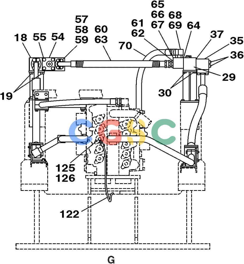 纽荷兰零件查询(E805) - CRAWLER EXCAVATOR (1/05-) (08-061-07[01]) - HYDRAULICS MULTIFUNCTION AUXILIARY New Holland Constructuion