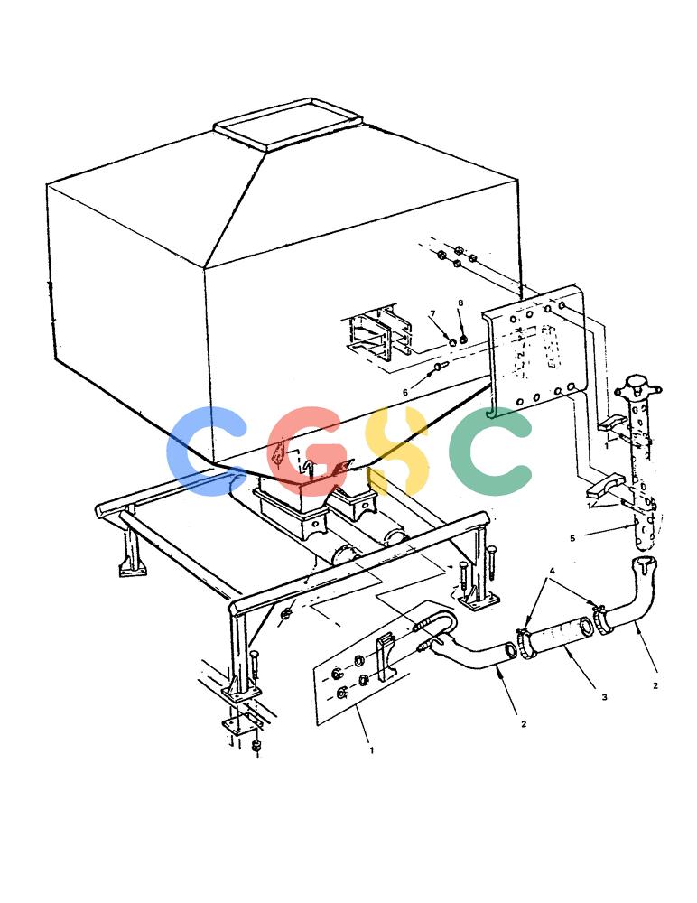 凯斯零件查询(1002) - CONCORD AIR SYSTEM (9/81-12/01) (52) - MOUNTING, PRIMARY MANIFOLD Case Agriculture