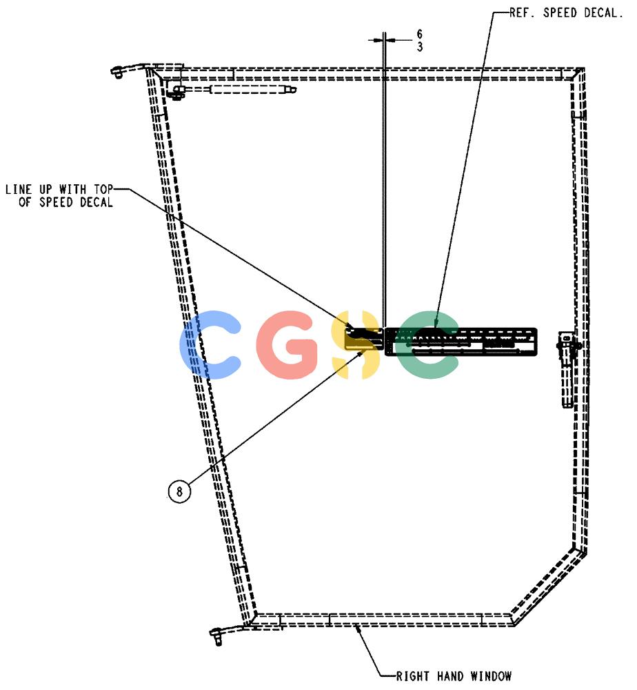 凯斯零件查询(FLX3510) - FLOATER (8/04-8/06) (09-003[01]) - LABELS & WARNINGS GROUP Case Agriculture