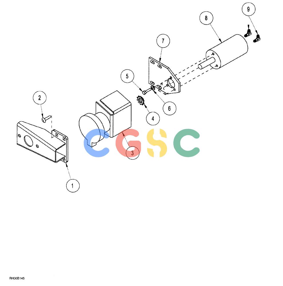 凯斯零件查询(AFS) - CONCORD AIR SYSTEMS (1/00-12/00) (02-10) - METER DRIVE ASSEMBLY, AFS CONCORD Case Agriculture