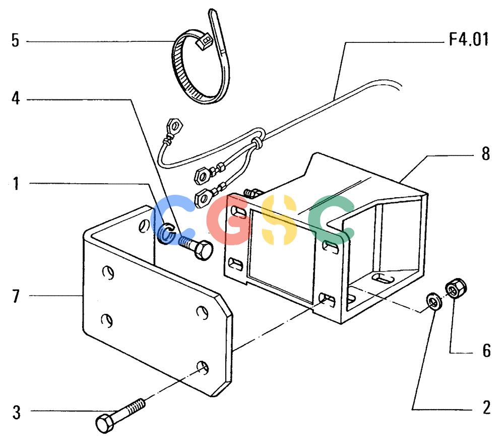 纽荷兰零件查询(FL14E) - CRAWLER LOADER (F5.01/1[002]) - SIGNALING DEVICE New Holland Constructuion