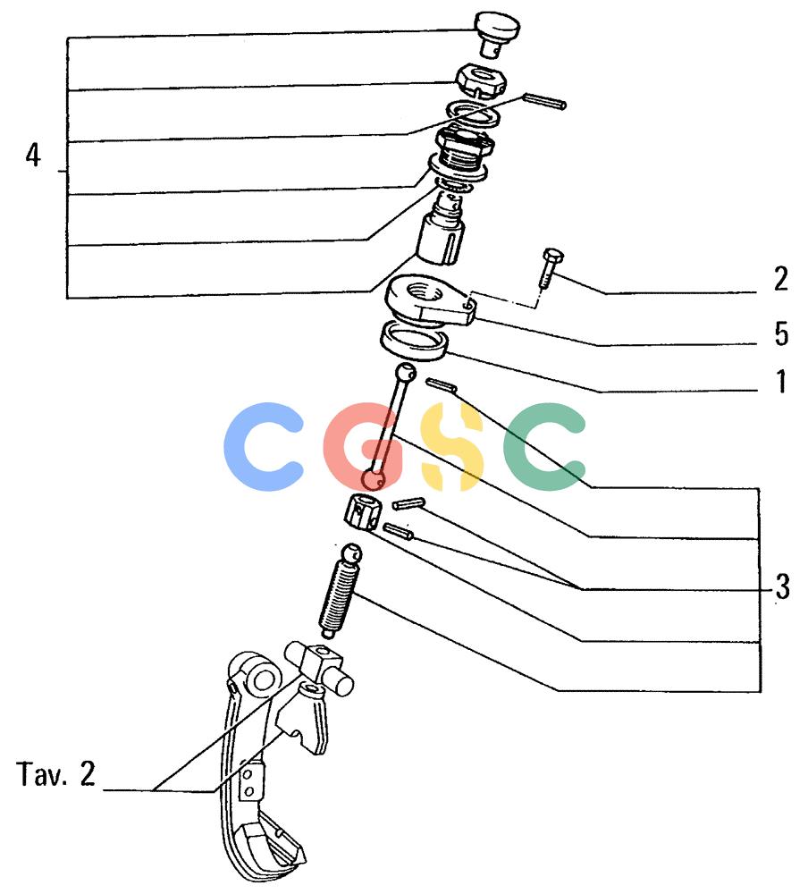 纽荷兰零件查询(FL14E) - CRAWLER LOADER (C1.01[003A]) - BRAKE FOOT CONTROL New Holland Constructuion