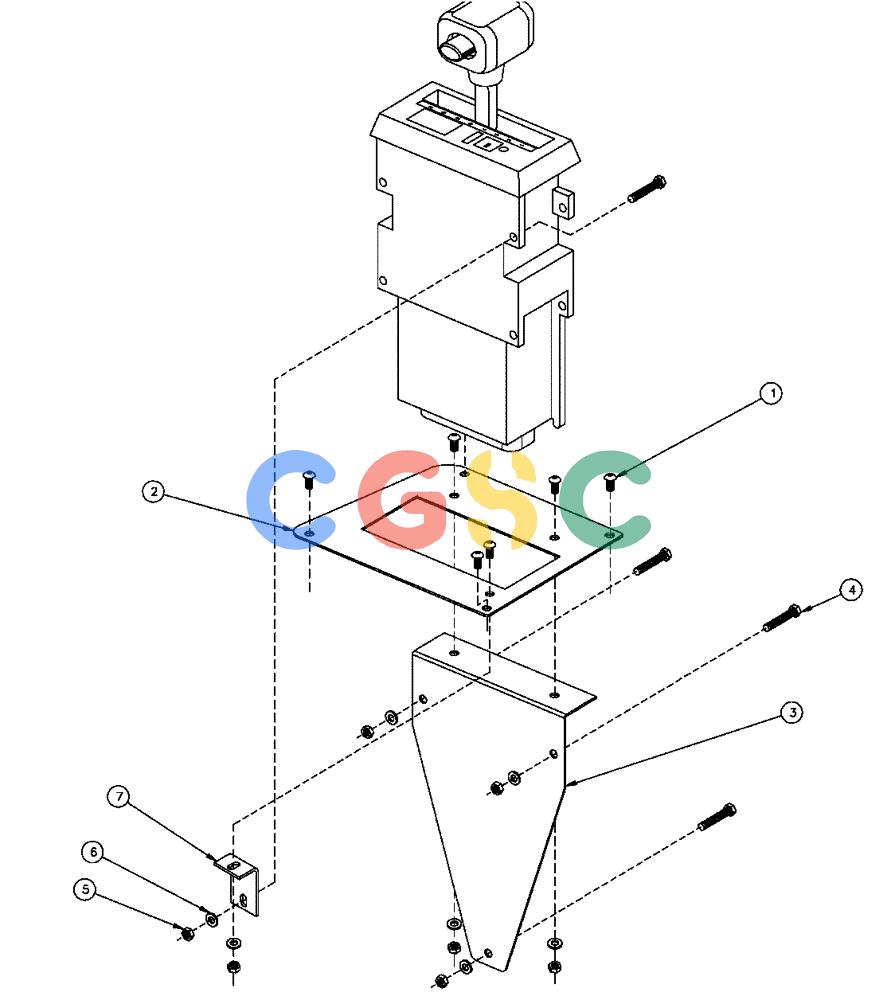 凯斯零件查询(FLX3300B) - FLOATER - 2002 (9/02-10/03) (03-004) - SELECTOR ASSEMBLY Case Agriculture