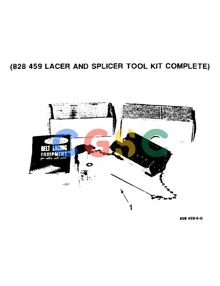 凯斯零件查询(8530) - CASE IH RECTANGULAR BALER (1/88-12/99) (9-30) - LACER AND SPLICER TOOL KIT, (828459 LACER AND SPLICER TOOL KIT COMPLETE) Case Agriculture
