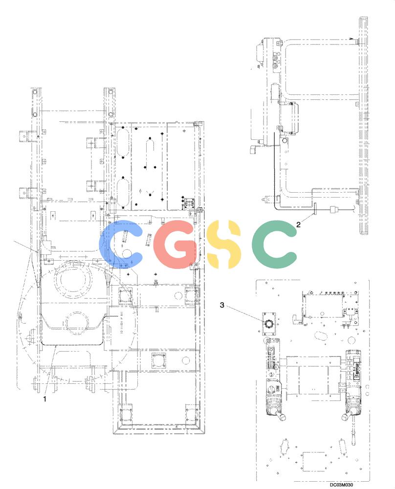 纽荷兰零件查询(EH215) - CRAWLER EXCAVATOR (9/03-) (04 -15[00]) - HARNESS ASSY AND RELAY New Holland Constructuion