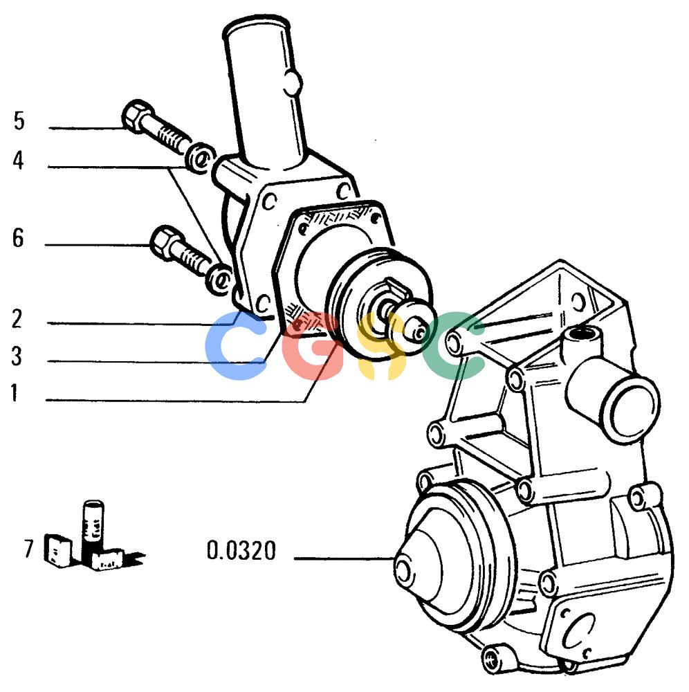 纽荷兰零件查询(FD14E) - CRAWLER DOZER (0.0326[001]) - THERMOSTAT-ENGINE COOLING SYSTEM New Holland Constructuion