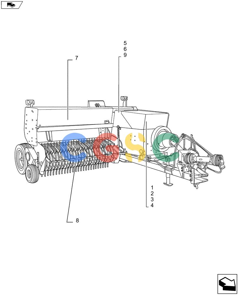 凯斯零件查询(LB433S) - BIG RECTANGULAR BALER (9/08-12/12) (00.5[02]) - FILTERS & CAPACITIES - LB433 FOR N.A. ONLY Case Agriculture