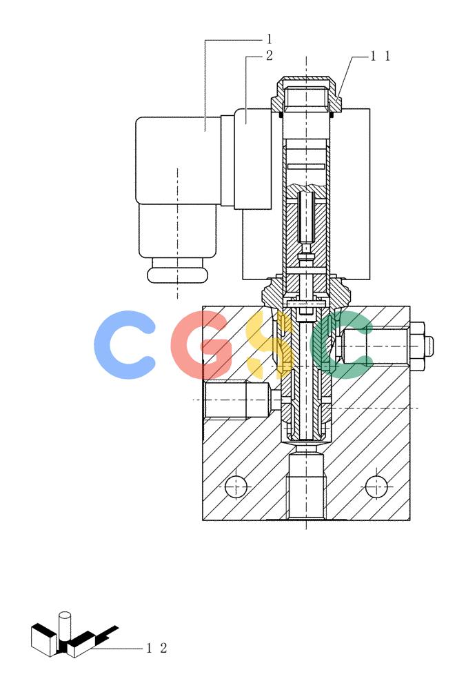 纽荷兰零件查询(FD80) - CRAWLER DOZER (1/98-) (2.332[02A]) - POWER VALVES New Holland Constructuion