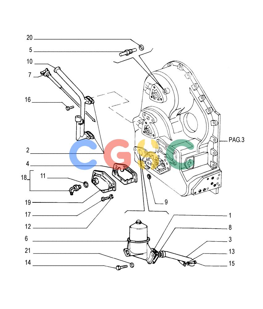 纽荷兰零件查询(FL175) - CRAWLER LOADER (N.A. VERSION) (6/92-) (1.211[05]) - TRANSMISSION - COMPONENTS New Holland Constructuion