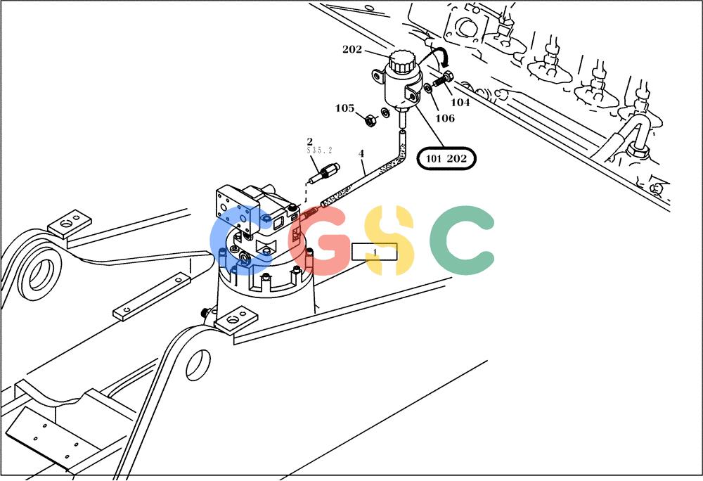 纽荷兰零件查询(EC160) - CRAWLER EXCAVATOR (4/99-) (16.031[001]) - SLEWING GEAR MOUNTING PARTS (S/N 716001-UP) New Holland Constructuion