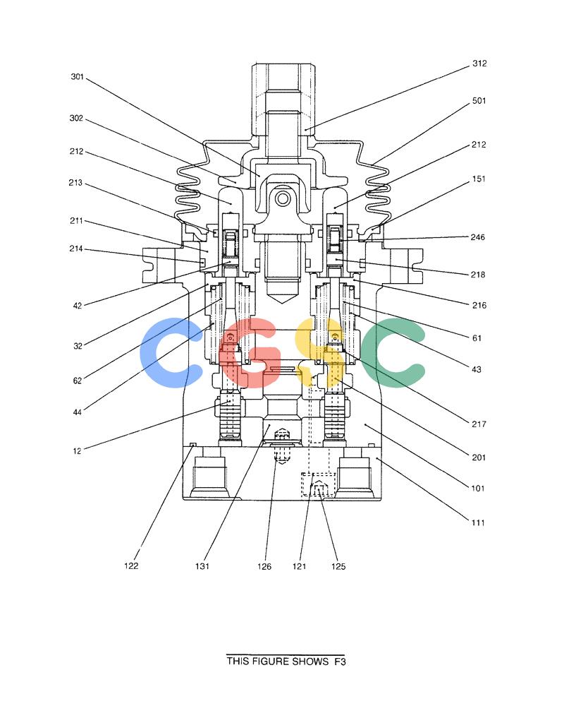 纽荷兰零件查询(EH80) - MIDI CRAWLER EXCAVATOR ASN LF04-02000 (N4TA18001 thru N4TA18010, ASN N5TA18011 -) (NA) (1/ (186) - VALVE ASSEMBLY, PILOT New Holland Constructuion