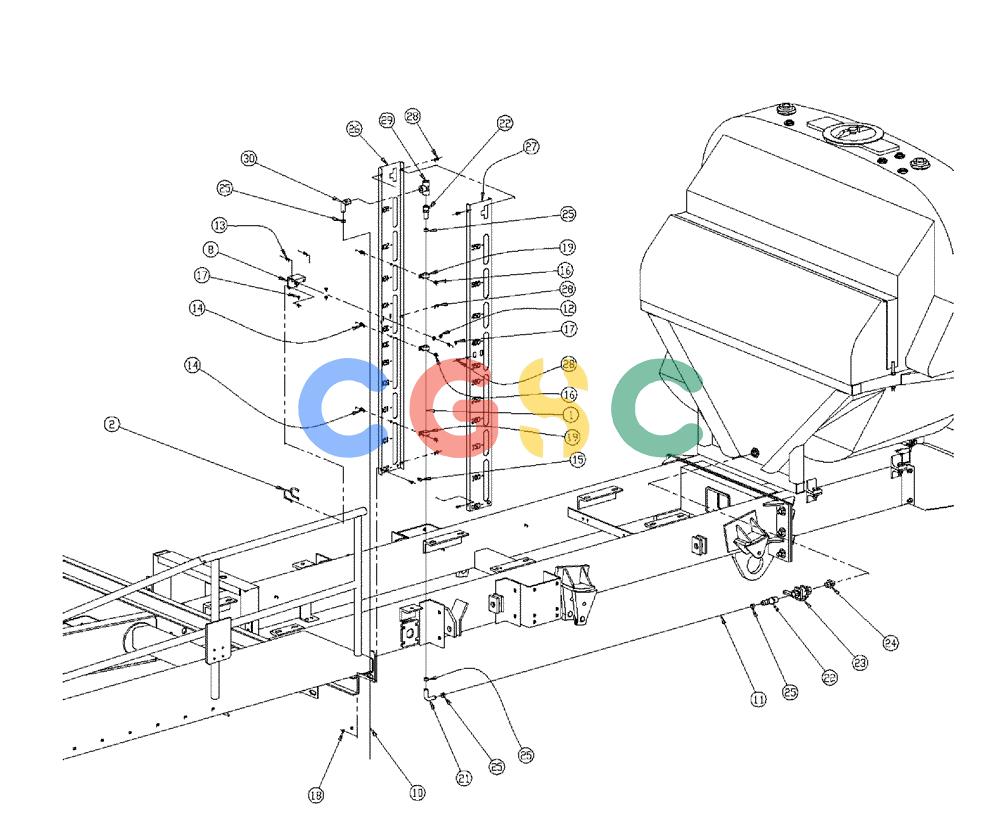 凯斯零件查询(438) - FLEX-AIR APPLICATOR - 1999 (2/99-3/03) (18-013) - SIGHT GAUGE GROUP Case Agriculture