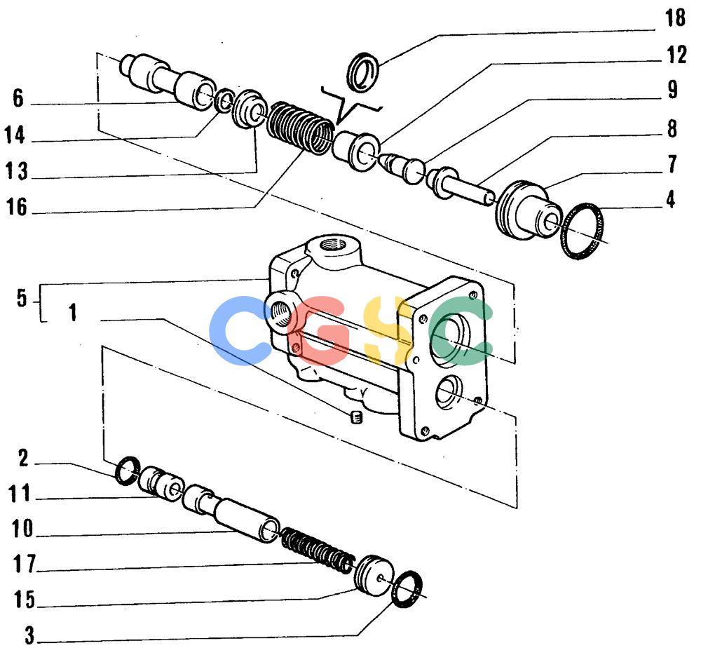 纽荷兰零件查询(FL14E) - CRAWLER LOADER (C1.08[001]) - VALVE New Holland Constructuion