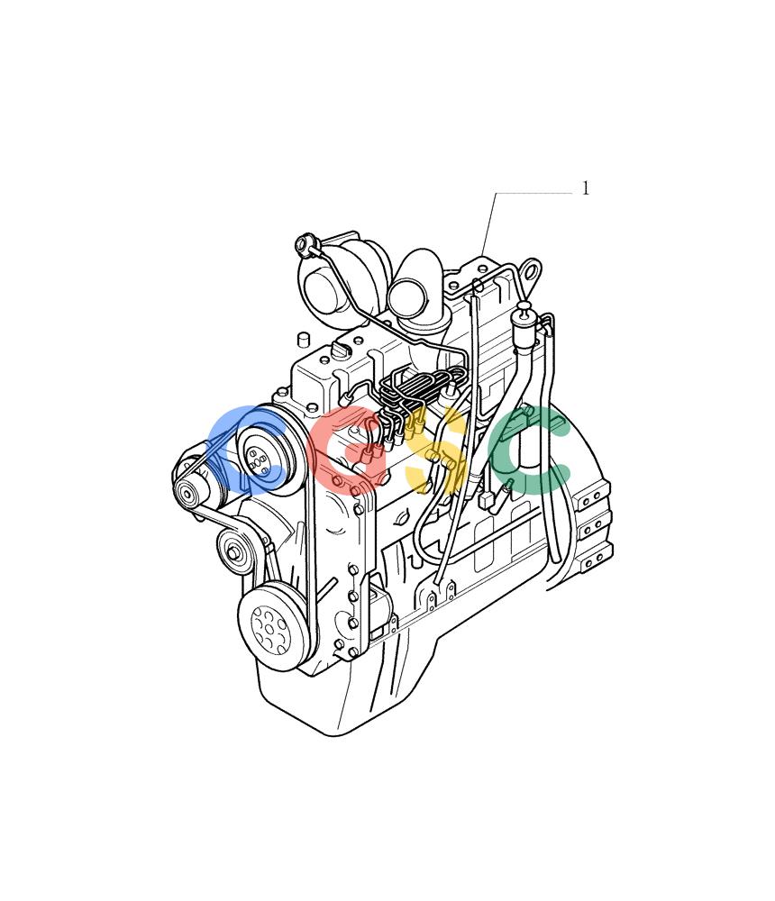 纽荷兰零件查询(DC180.B) - CRAWLER DOZER TIER 2 (3/03-) (0.021[01]) - ENGINE - VERSION (01-02) New Holland Constructuion