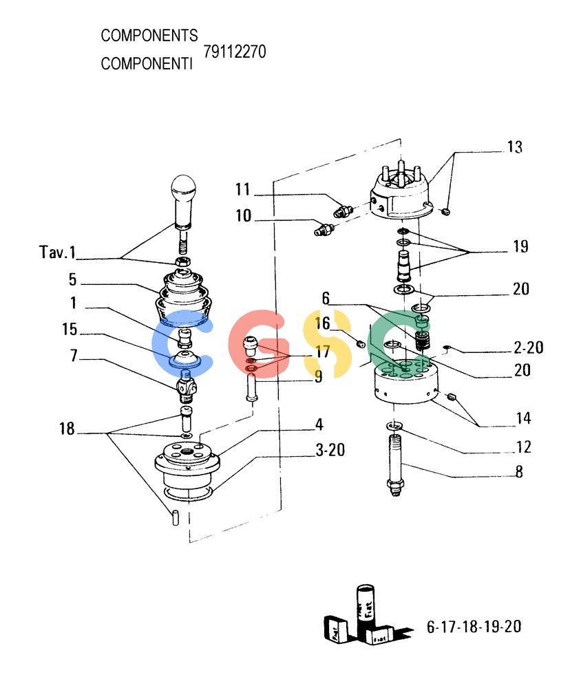 纽荷兰零件查询(FD145) - CRAWLER DOZER (N.A. VERSION) (10/98-) (1.224[04]) - TRANSMISSION OUTER CONTR.- MANIPULATOR New Holland Constructuion
