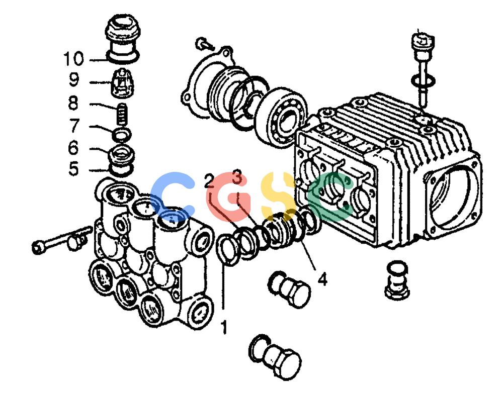 凯斯零件查询(438) - FLEX-AIR APPLICATOR - 1999 (2/99-3/03) (21-004) - PRESSURE WASHER WATER PUMP Case Agriculture