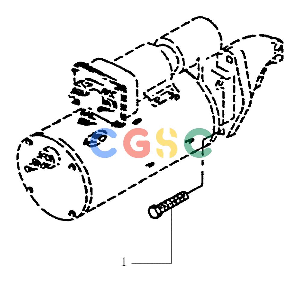 纽荷兰零件查询(FD80) - CRAWLER DOZER (1/98-) (0.360[02]) - STARTER MOTOR New Holland Constructuion