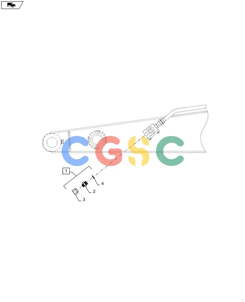 神钢零件查询(ED160 BLADE) - HYDRAULIC EXCAVATOR - ASN LH02-01501 (9/12-12/13) (35.525.AA[03]) - CONNECTOR, ASSY (NIBBLER & BREAKER) Kobelco
