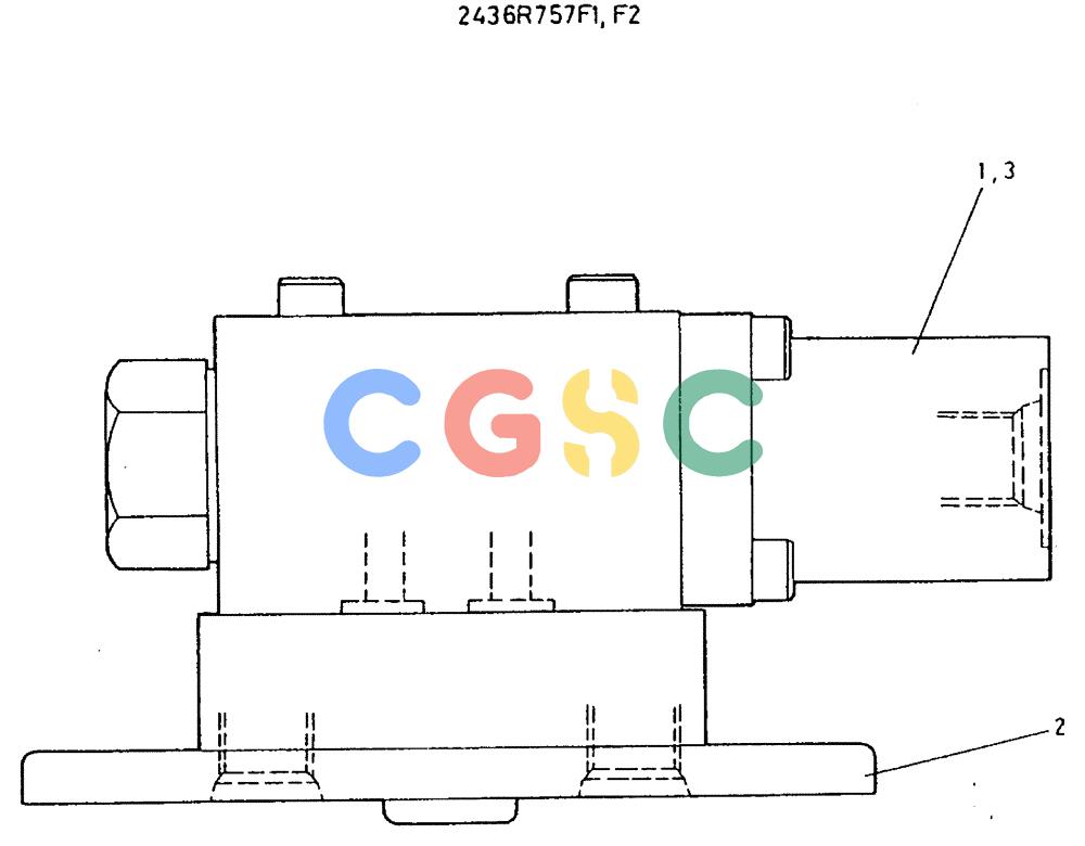 神钢零件查询(MD320BLC) - EXCAVATOR BTW YC0301 - YC0747 (1/80-12/06) (11-005) - VALVE ASSY, REDUCING 2436R757 F1, F2 Kobelco