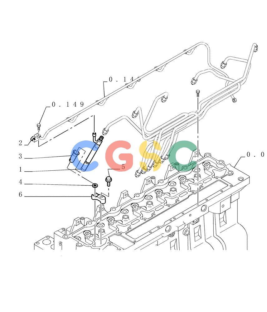 纽荷兰零件查询(DC180.B) - CRAWLER DOZER TIER 2 (3/03-) (0.140[03]) - INJECTION PUMP - VERSION (03) New Holland Constructuion