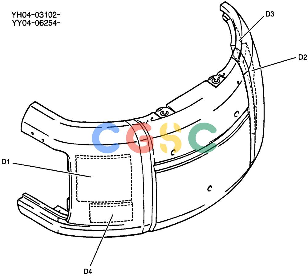 纽荷兰零件查询(E135SR) - CRAWLER EXCAVATOR ASN YY04-06254 (01-002[02]) - COUNTERWEIGHT ASSY New Holland Constructuion