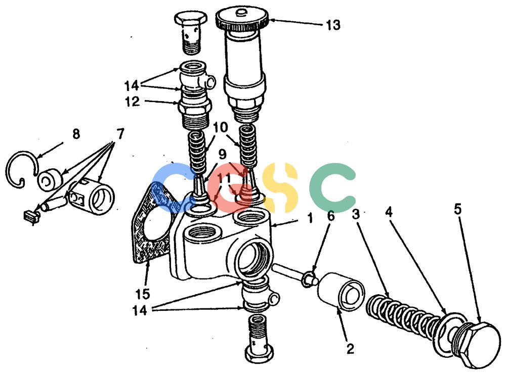 纽荷兰零件查询(65B) - MOTORGRADERS (A2.25/1[001]) - FUEL SUPPLY PUMP New Holland Constructuion