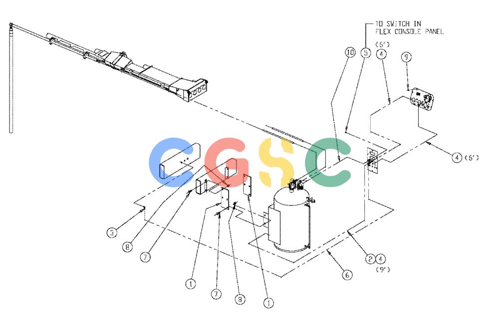凯斯零件查询(FLX3330B) - FLOATER (12/99-9/02) (10-008) - FOAM MARKER PARTS Case Agriculture