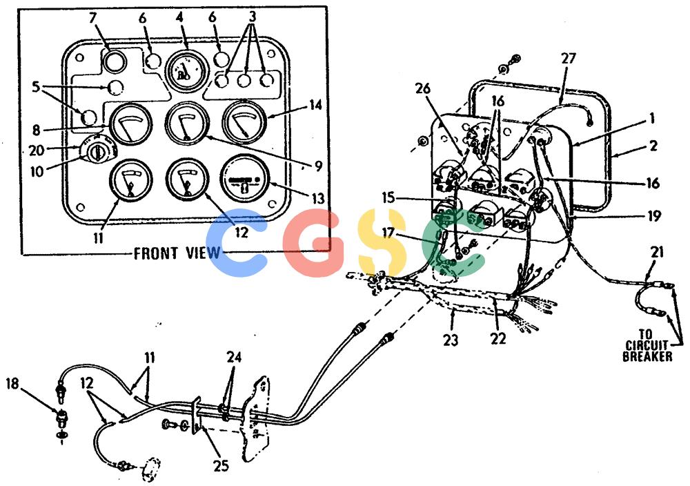 纽荷兰零件查询(65B) - MOTORGRADERS (L1.02[001C]) - INSTRUMENT PANEL & WIRING New Holland Constructuion