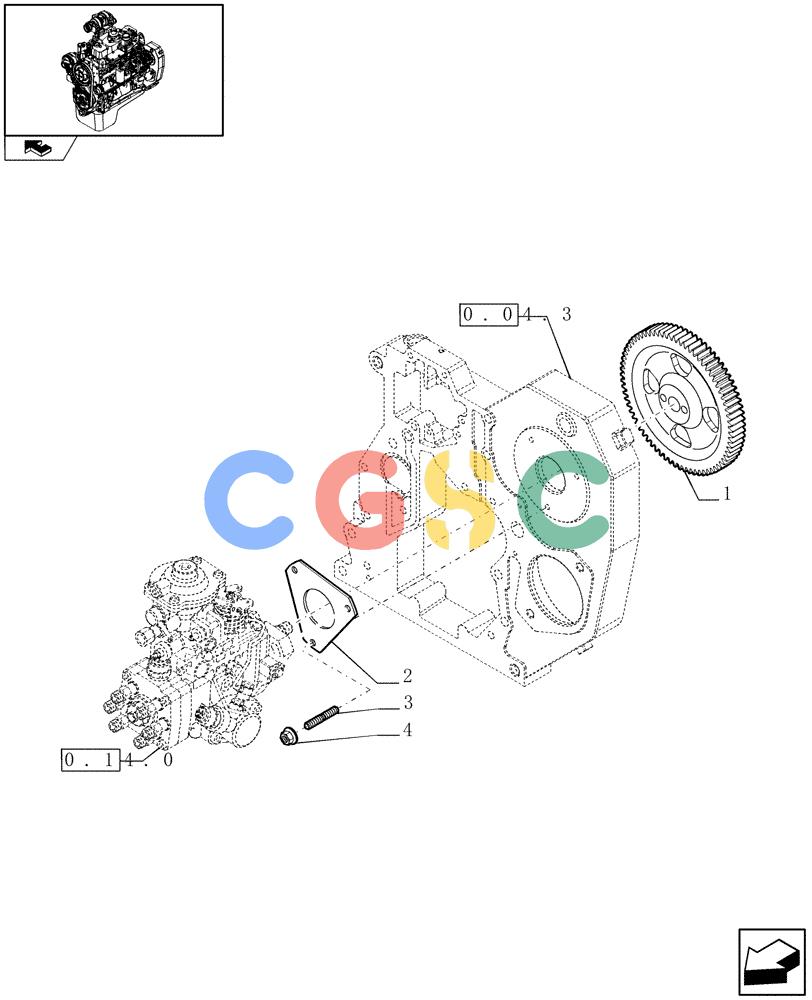 神钢零件查询(F4GE9484A J601) - ENGINE - 504103783 - 920019898 (1/13-) (0.14.2) - INJECTION PUMP - CONTROL (504066547) Kobelco