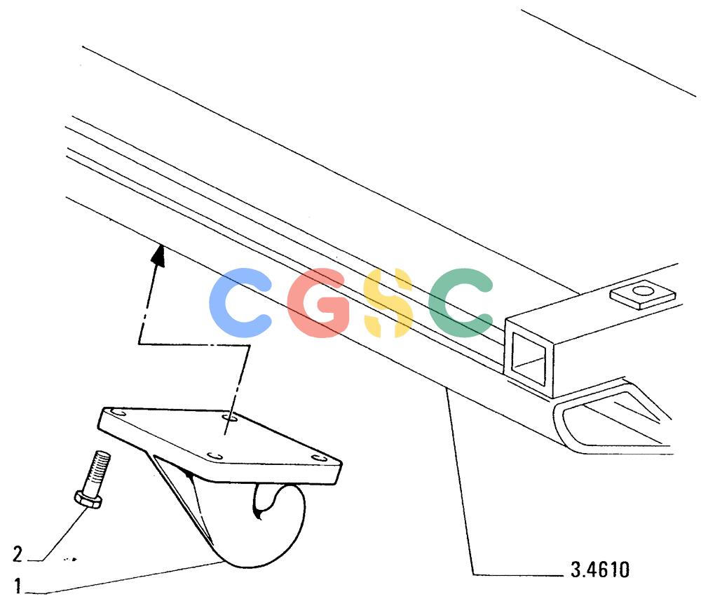 纽荷兰零件查询(FD14E) - CRAWLER DOZER (4.5560[001]) - TOW HOOK-FRONT New Holland Constructuion