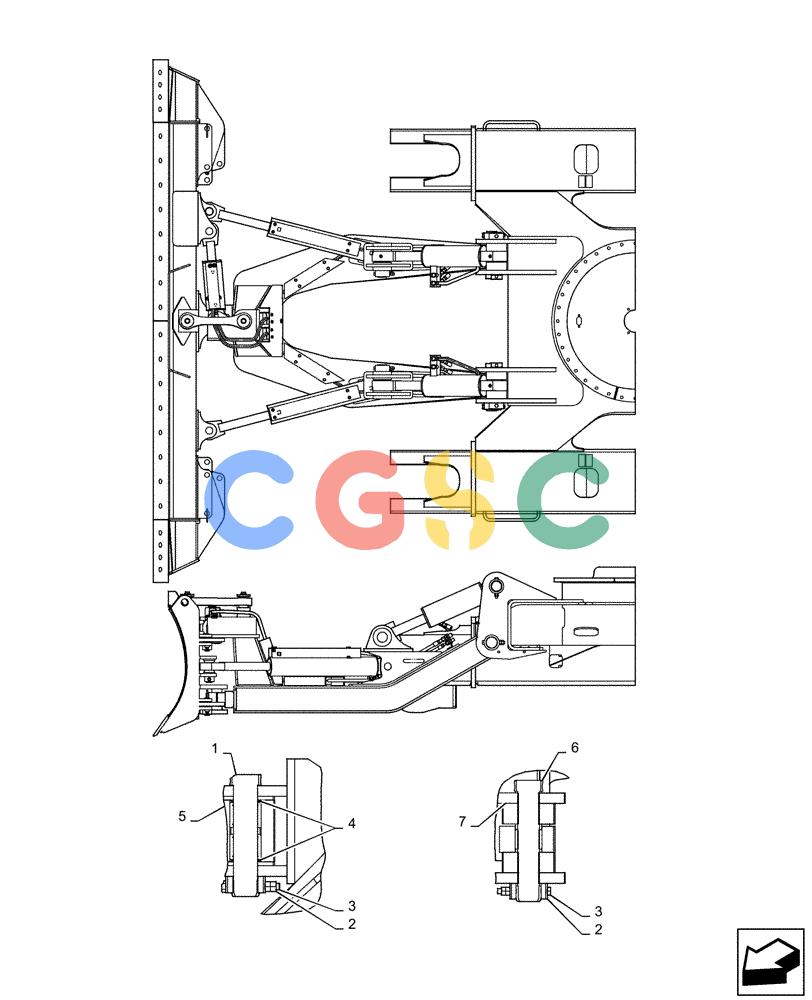 神钢零件查询(ED150-2) - BLADE RUNNER EXCAVATOR/DOZER ASN LH01-01001 (1/09-12/12) (02-018[00]) - DOZER INSTALLATION (PTPA) Kobelco