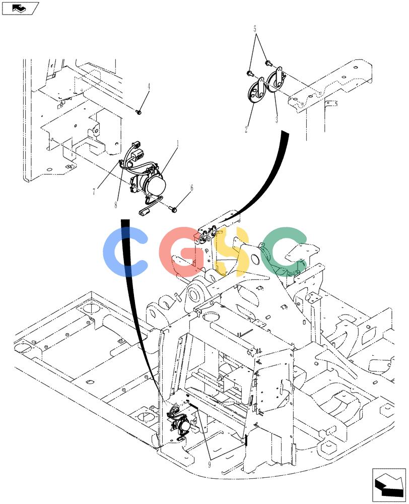 神钢零件查询(ED150-2) - BLADE RUNNER EXCAVATOR/DOZER ASN LH01-01001 (1/09-12/12) (01-078[00]) - ELECTRICAL ASSEMBLY, UPPER Kobelco