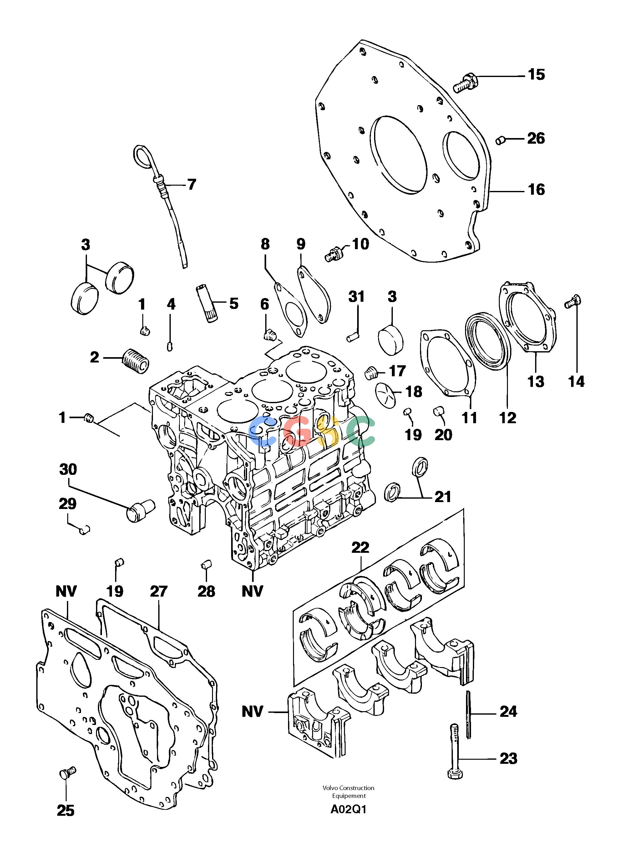 沃尔沃零件查询EC14 Cylinder blockTYPE 246, 271246.21501-271.10151NoneNoneNoneAutodata Volvo online
