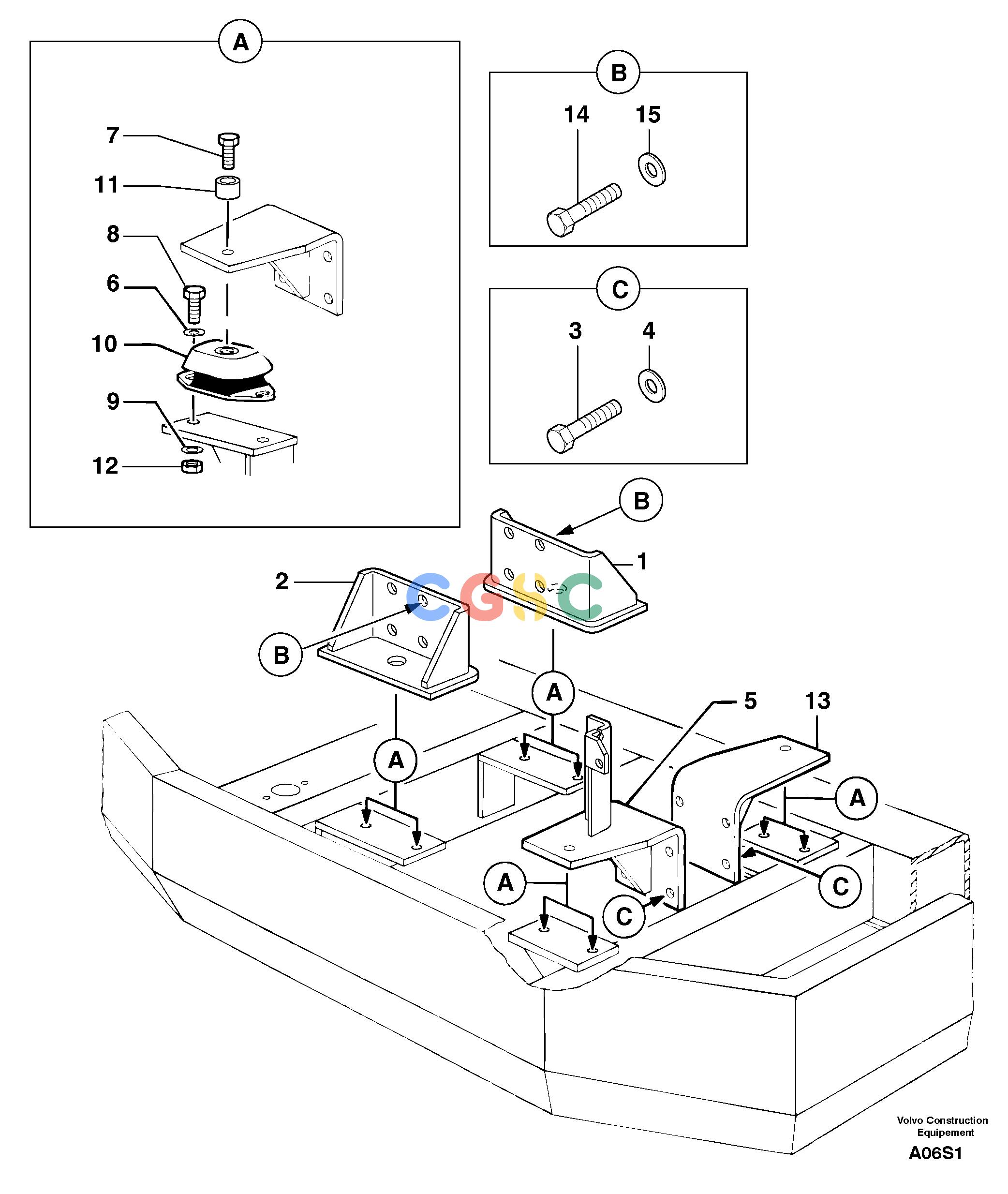 沃尔沃零件查询EW50 Engine mountsTYPE 256256.10151-NoneNoneNoneNoneAutodata Volvo online