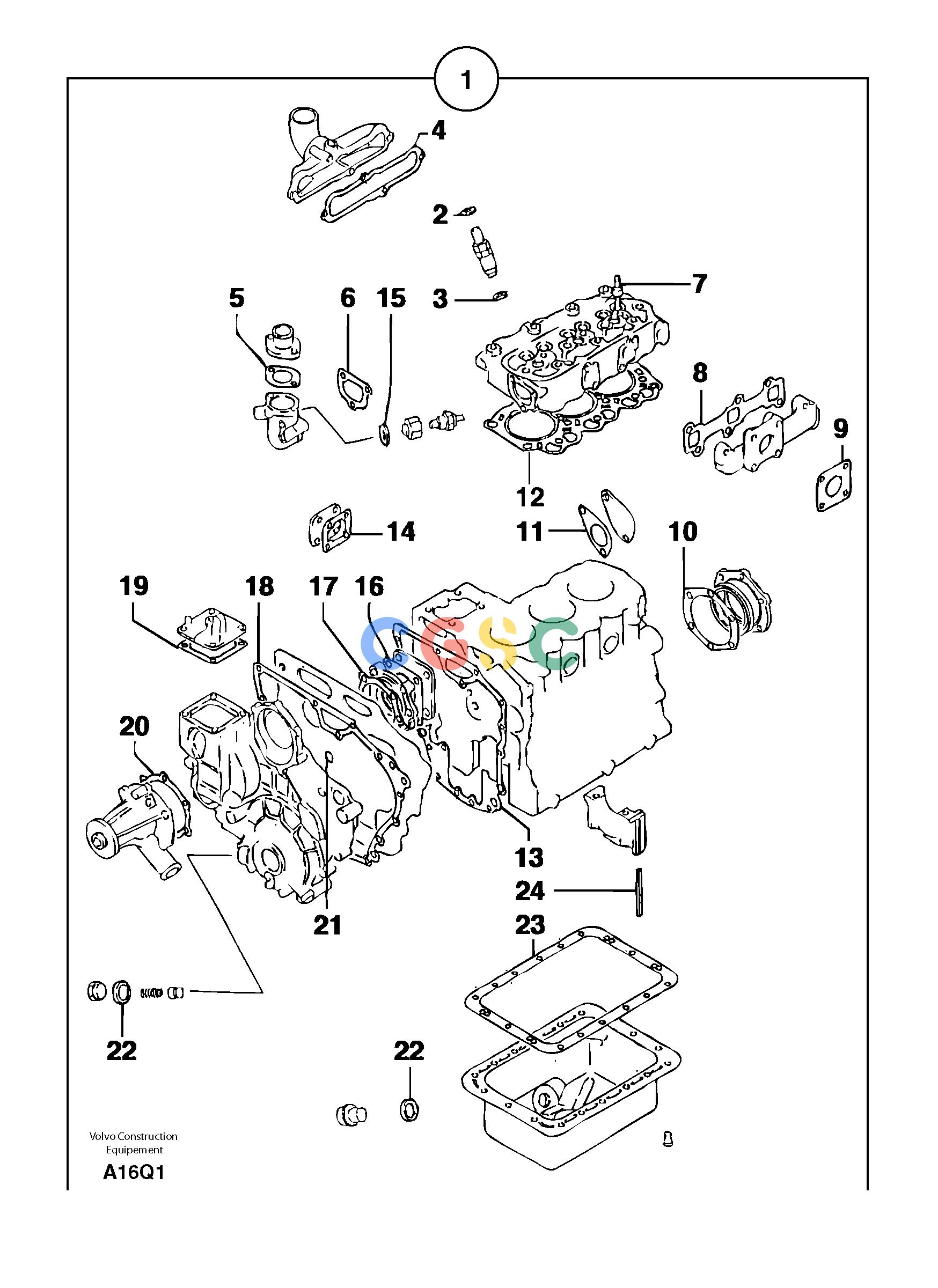 沃尔沃零件查询EC14 Engine gasket kitTYPE 246, 271246.21501-271.10151NoneNoneNoneAutodata Volvo online