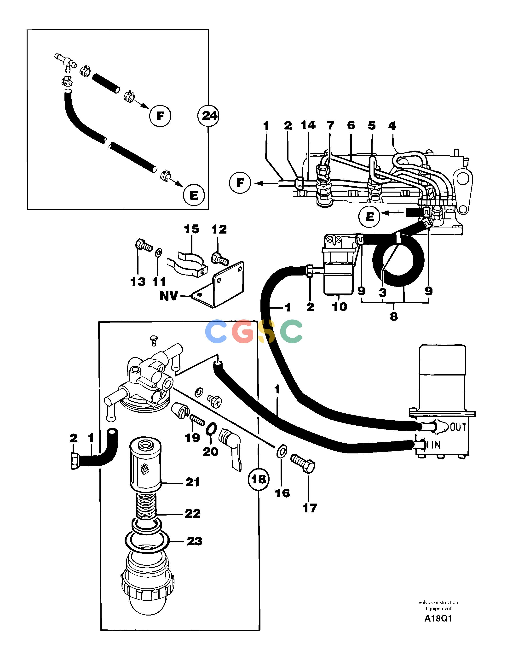 沃尔沃零件查询EC14 Fuel circuitTYPE 246, 271246.21501-271.10151NoneNoneNoneAutodata Volvo online