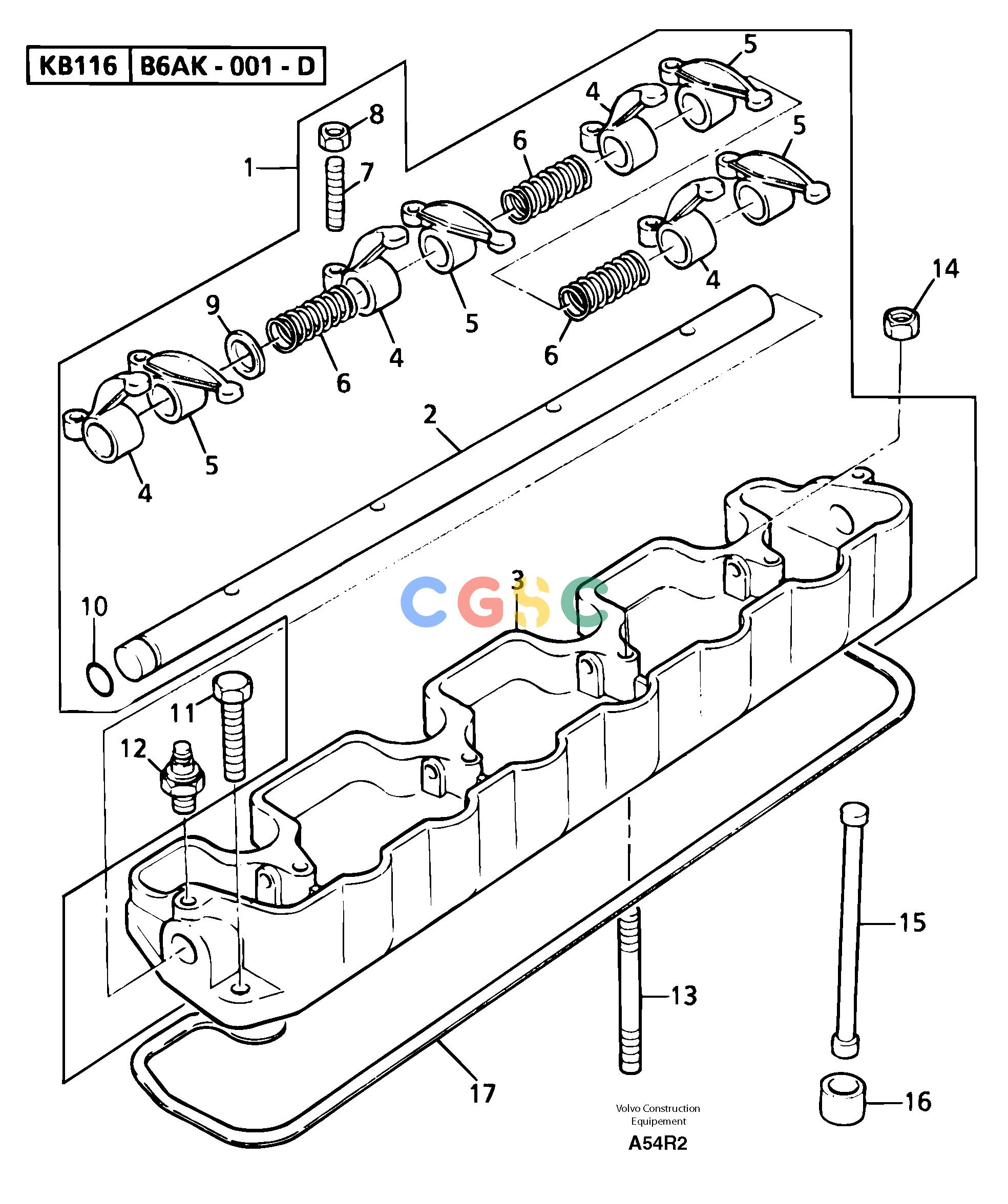 沃尔沃零件查询EC50VV Rocker arm shaftTYPE 247247.10151-NoneNoneNoneNoneAutodata Volvo online