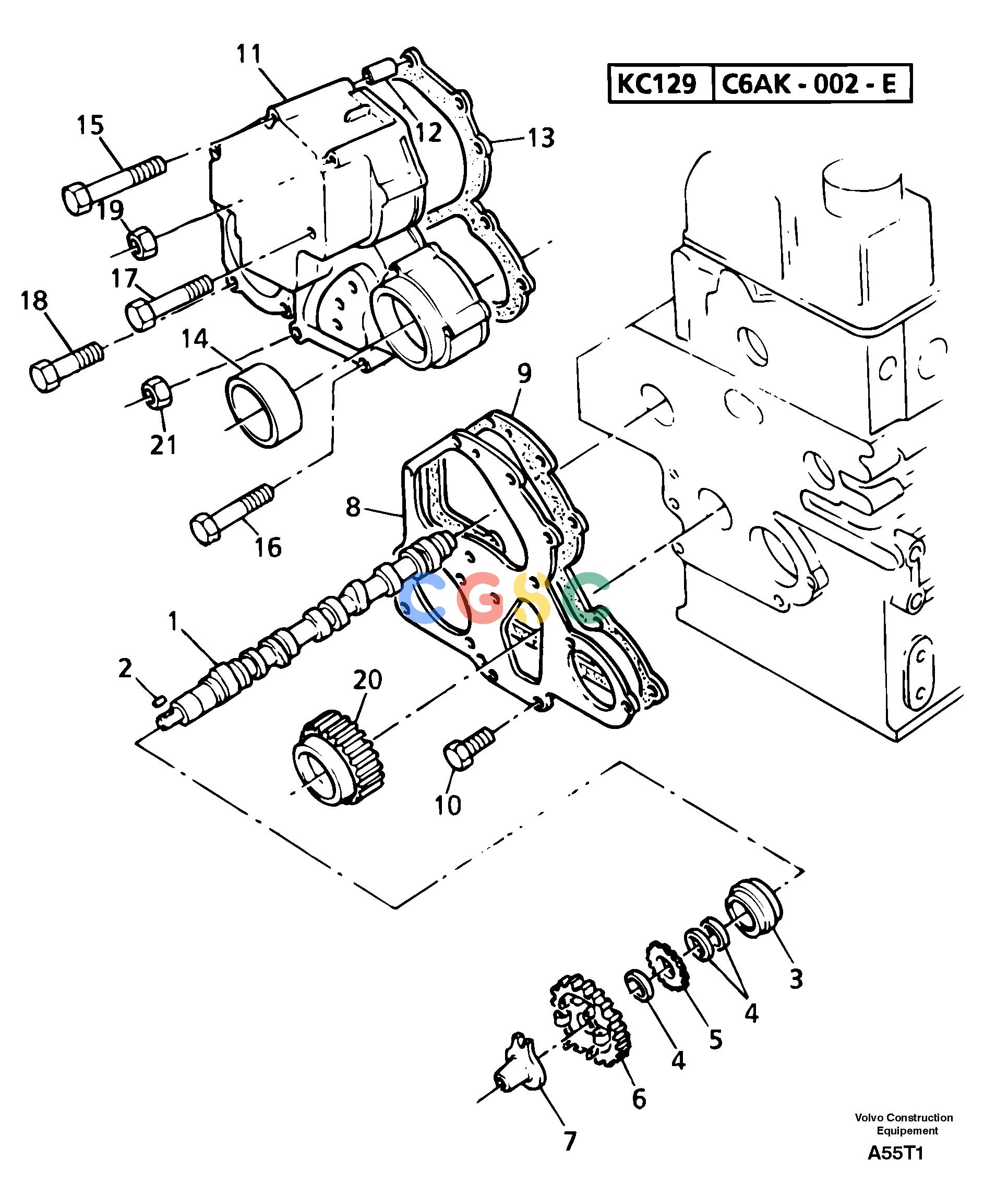 沃尔沃零件查询EW50VV Timing gear and camshaftTYPE 256256.10151-NoneNoneNoneNoneAutodata Volvo online