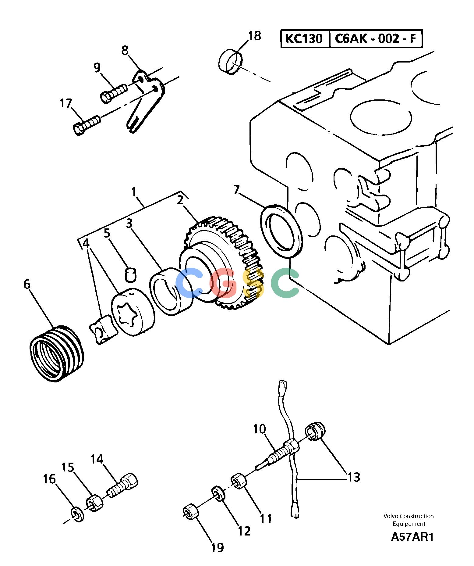 沃尔沃零件查询EC50 Lubrication oil pump and discharge valveTYPE 247KR80667U-NoneNoneNoneNoneAutodata Volvo online