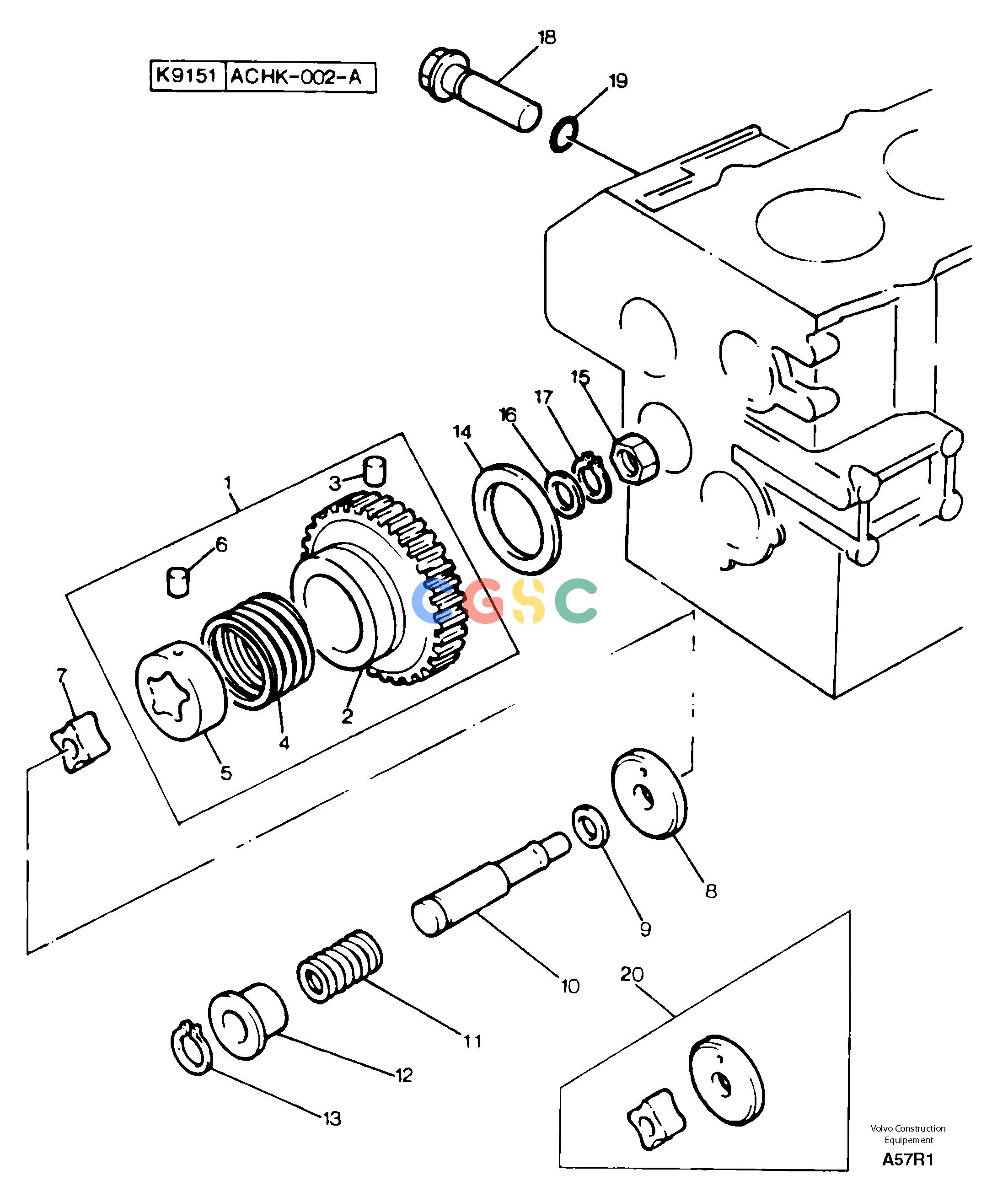 沃尔沃零件查询EC50 Lubrication oil pump and discharge valveTYPE 247. KR80667J-NoneNoneNoneNoneAutodata Volvo online