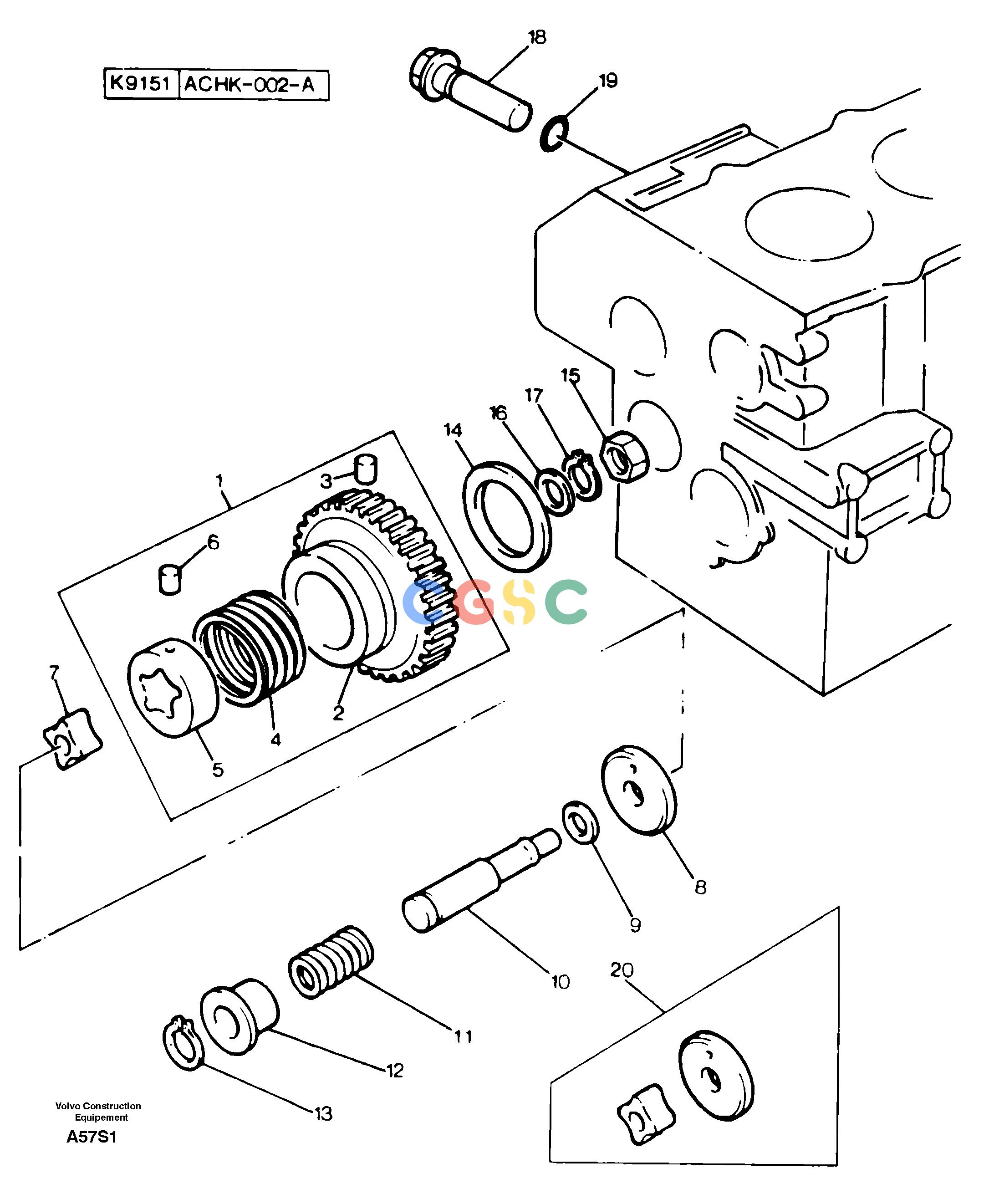 沃尔沃零件查询EW50 Lubrication oil pump and discharge valveTYPE 256. KR80667J-NoneNoneNoneNoneAutodata Volvo online
