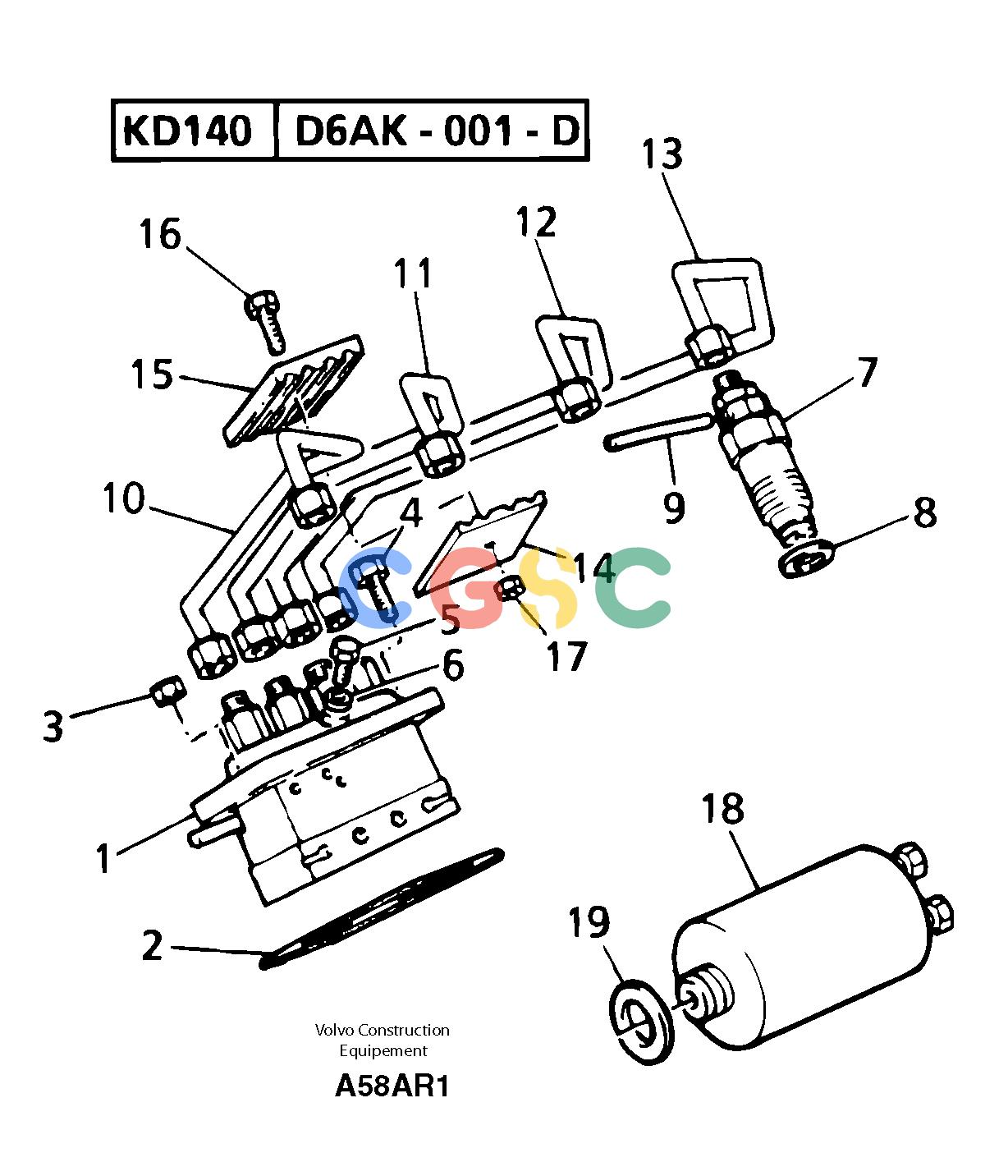 沃尔沃零件查询EC50 Fuel injection equipment ( diesel )TYPE 247KR80667U-NoneNoneNoneNoneAutodata Volvo online