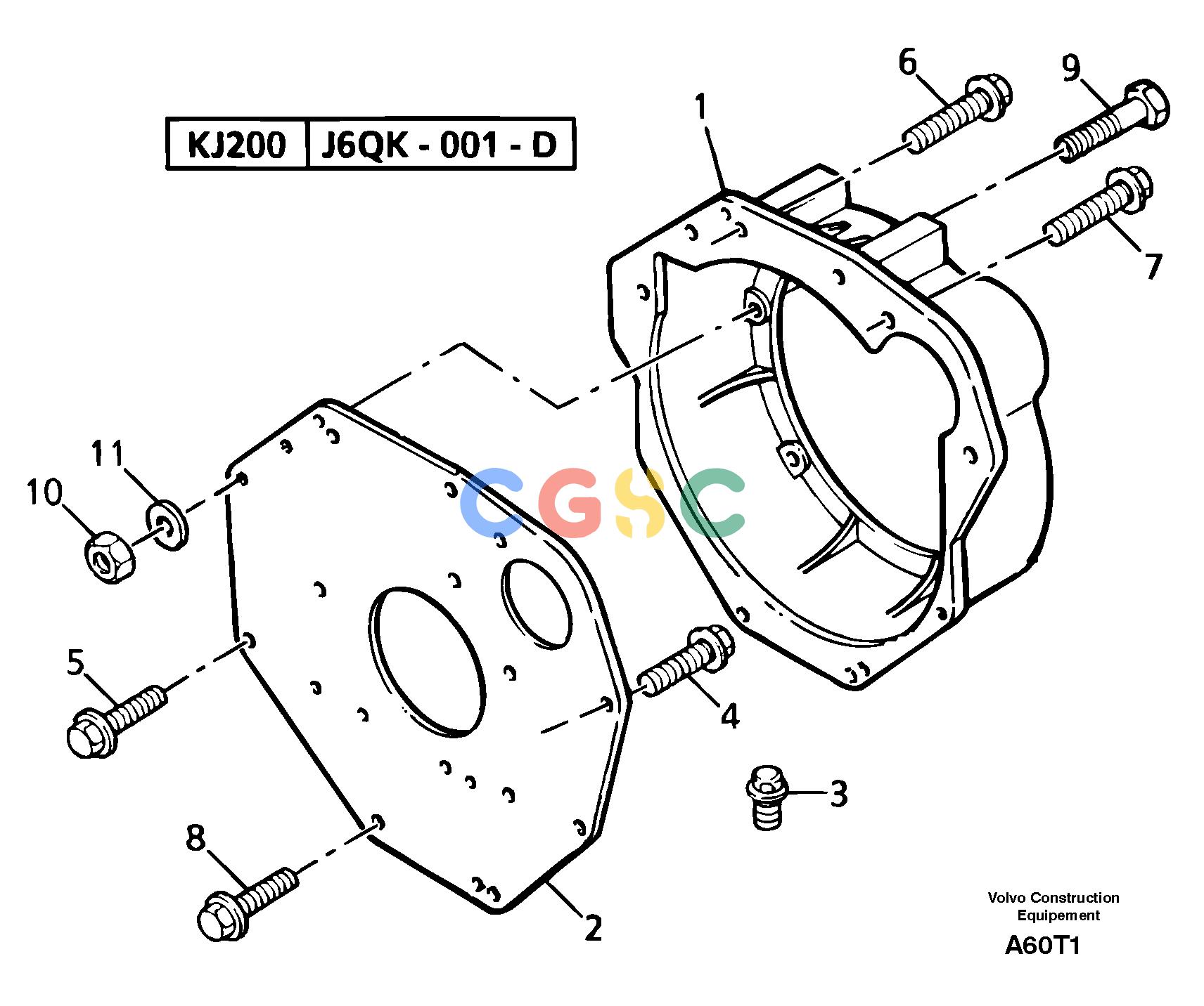 沃尔沃零件查询EW50VV Flywheel housingTYPE 256256.10151-NoneNoneNoneNoneAutodata Volvo online
